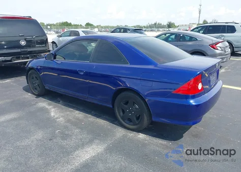 2004 Honda Civic Ex из США, поврежденный, VIN 1HGEM229X4L046815